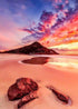 Beautiful Sky & Beach side Hill